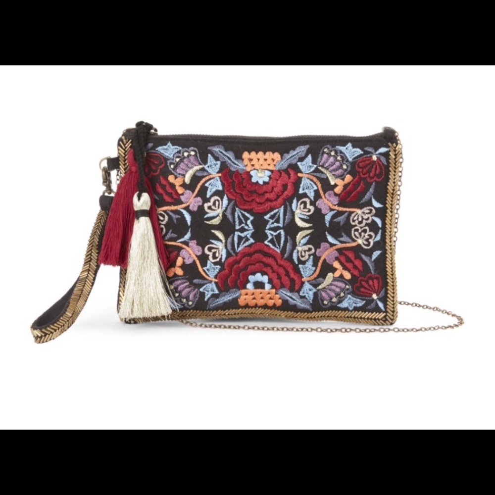 NEW! La Sera by Franchi Boho Crossbody Bag